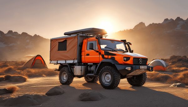 Vivre l’aventure en Unimog camping car tout terrain